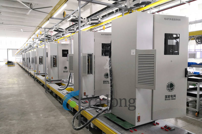 Charging pile assembly line